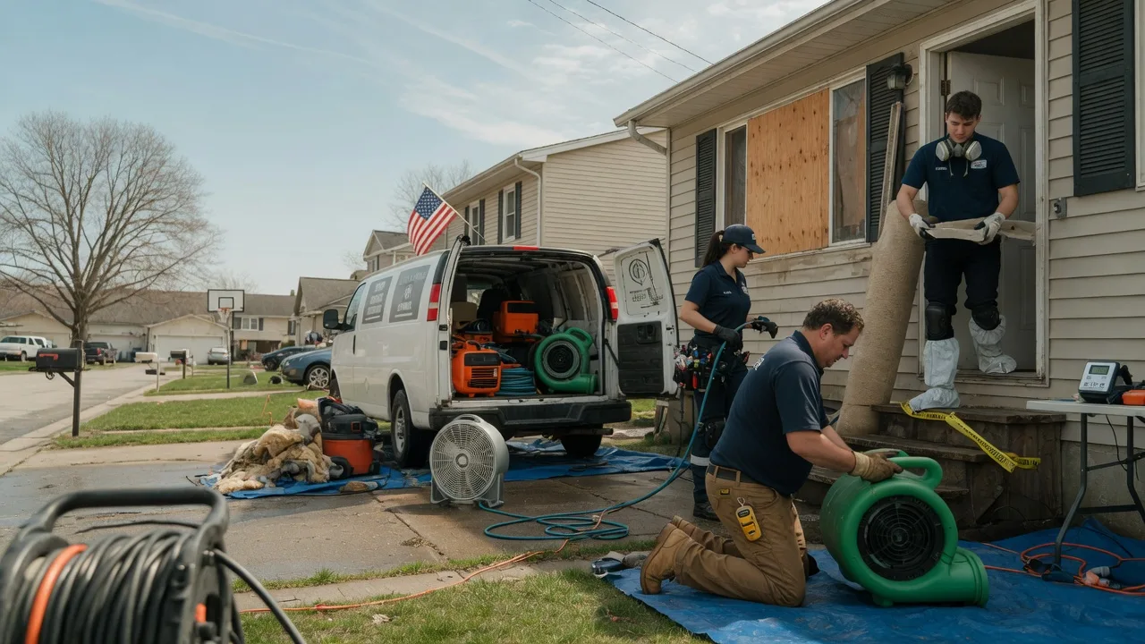 Water Damage Restoration in Milton Center, OH near me